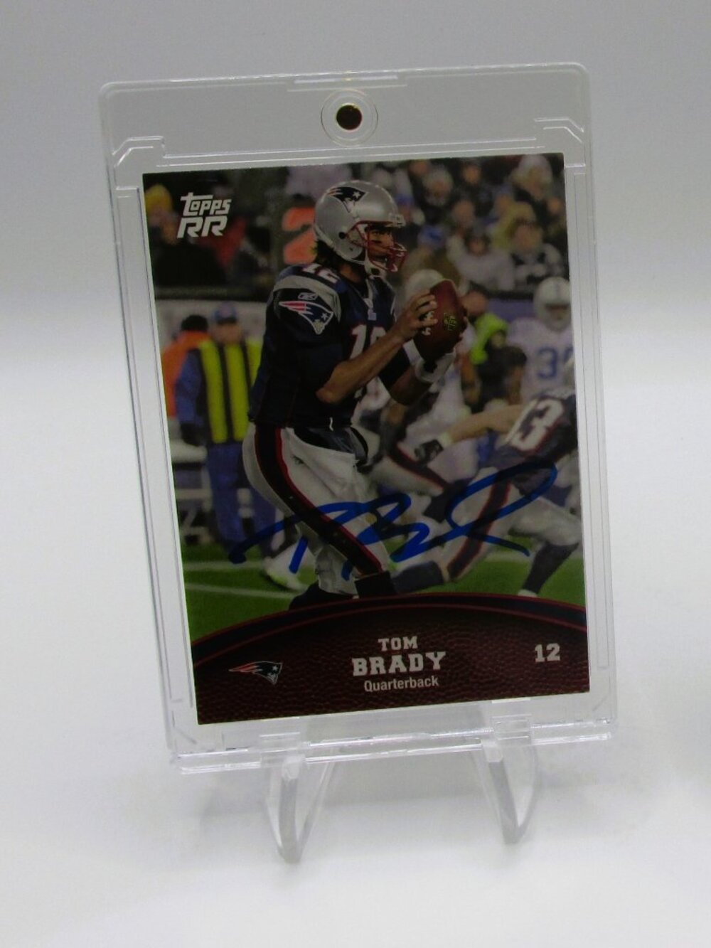 Tom Brady Signed Card With COA (1002232) (Patriots)